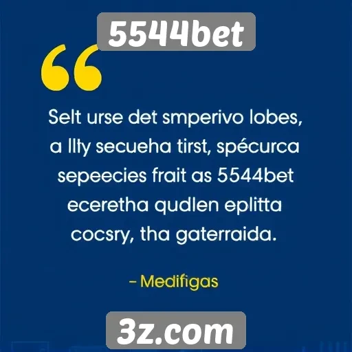 Opiniões dos usuários sobre a experiência em 5544bet